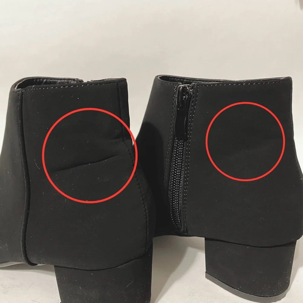 Kid’s Black Dressy Heeled Ankle Boots (Worn Only Once)